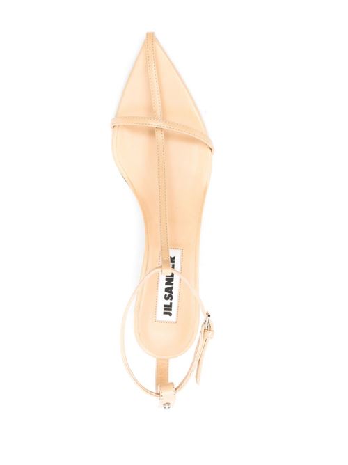 Leather sandal JIL SANDER | J16WL0030P4864254